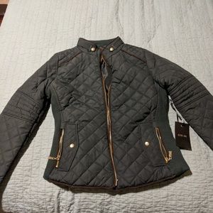Small Evelyn quilted jacket Fashion Nova